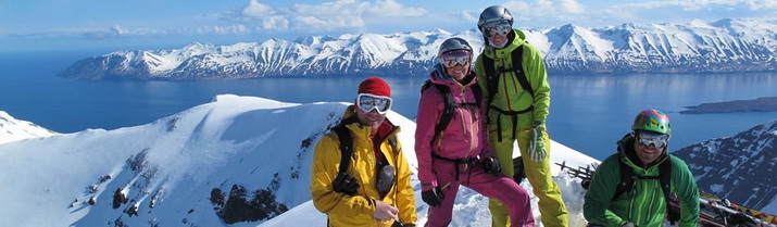 Arctic Heliskiing