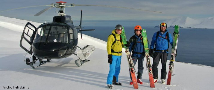 Arctic Heliskiing