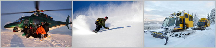Хели-ски с компанией Northern Escape Heli-skiing