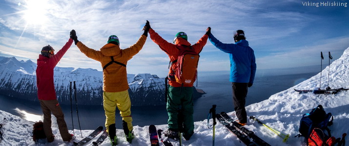 Viking Heliskiing - компания организующая хелиски туры в Исландии Viking Heliskiing
