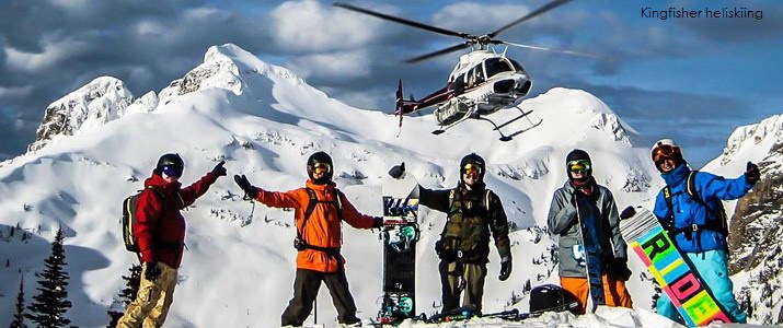 Kingfisher heliskiing